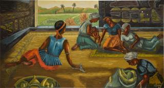 Uzo Egonu - Women Gathering