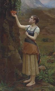 Václav Brozík - A Refreshing Drink