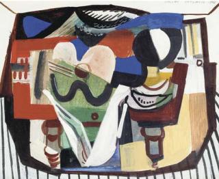 Vaclav Vytlacil - Cubist Composition