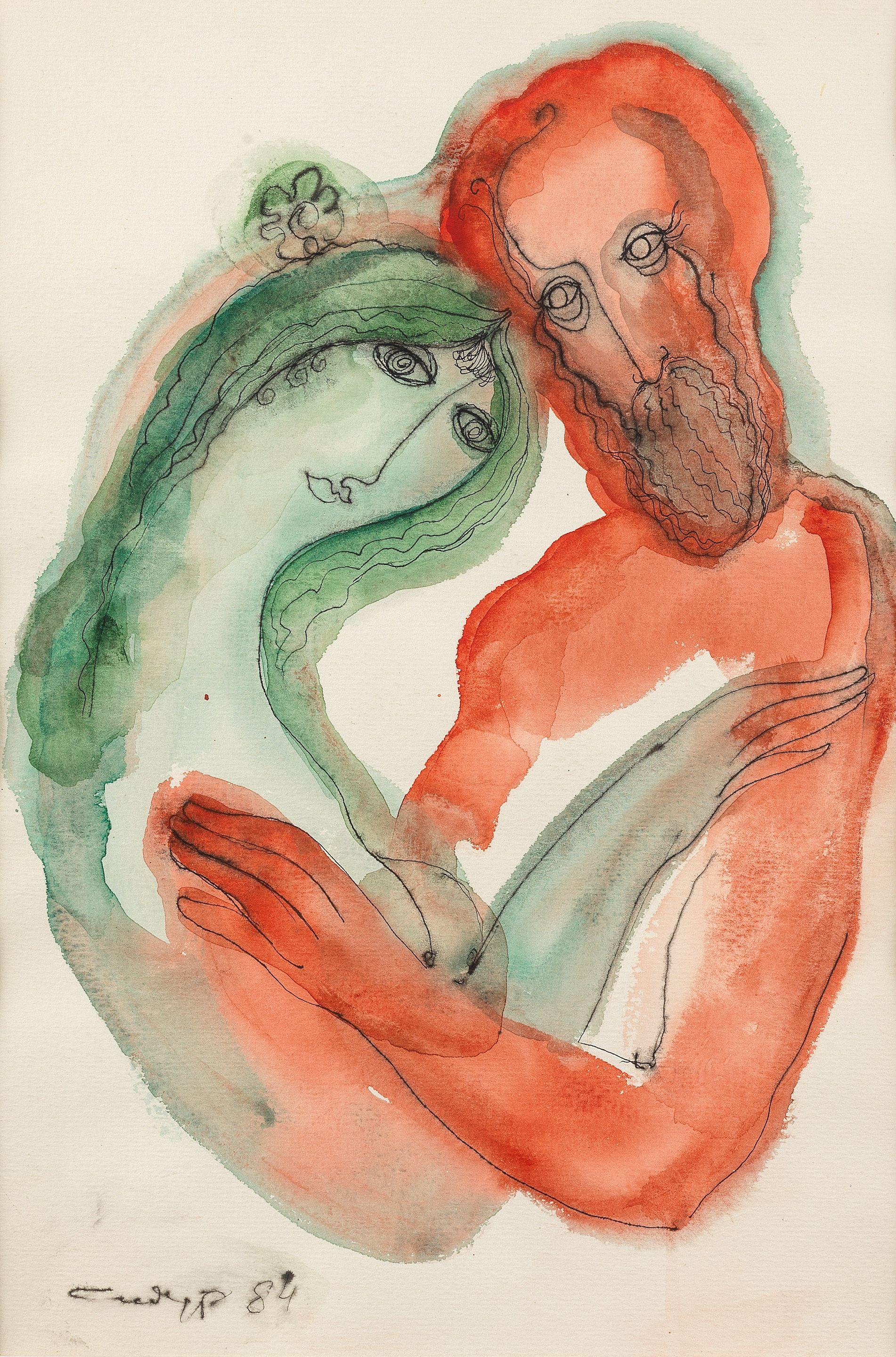 Vadim Abramovich Sidur - Untitled, from the Lovers series