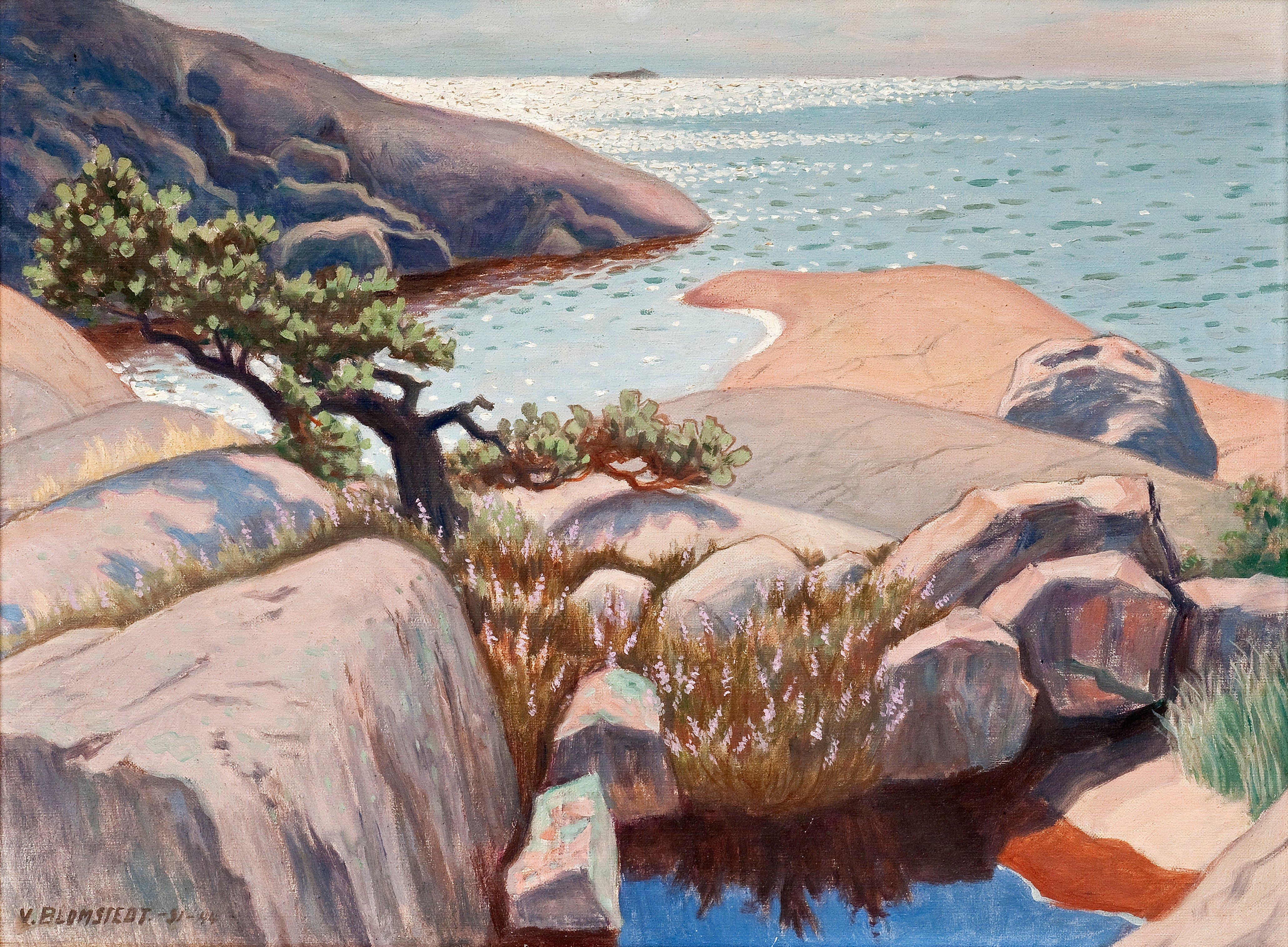 Väinö Blomstedt - Glimmering Water.