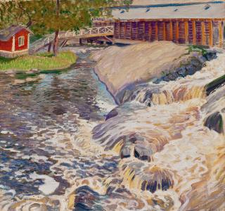 Väinö Blomstedt - Rapids In Noormarkku.