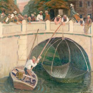 Väinö Blomstedt - The Fisherman Has An Audience.