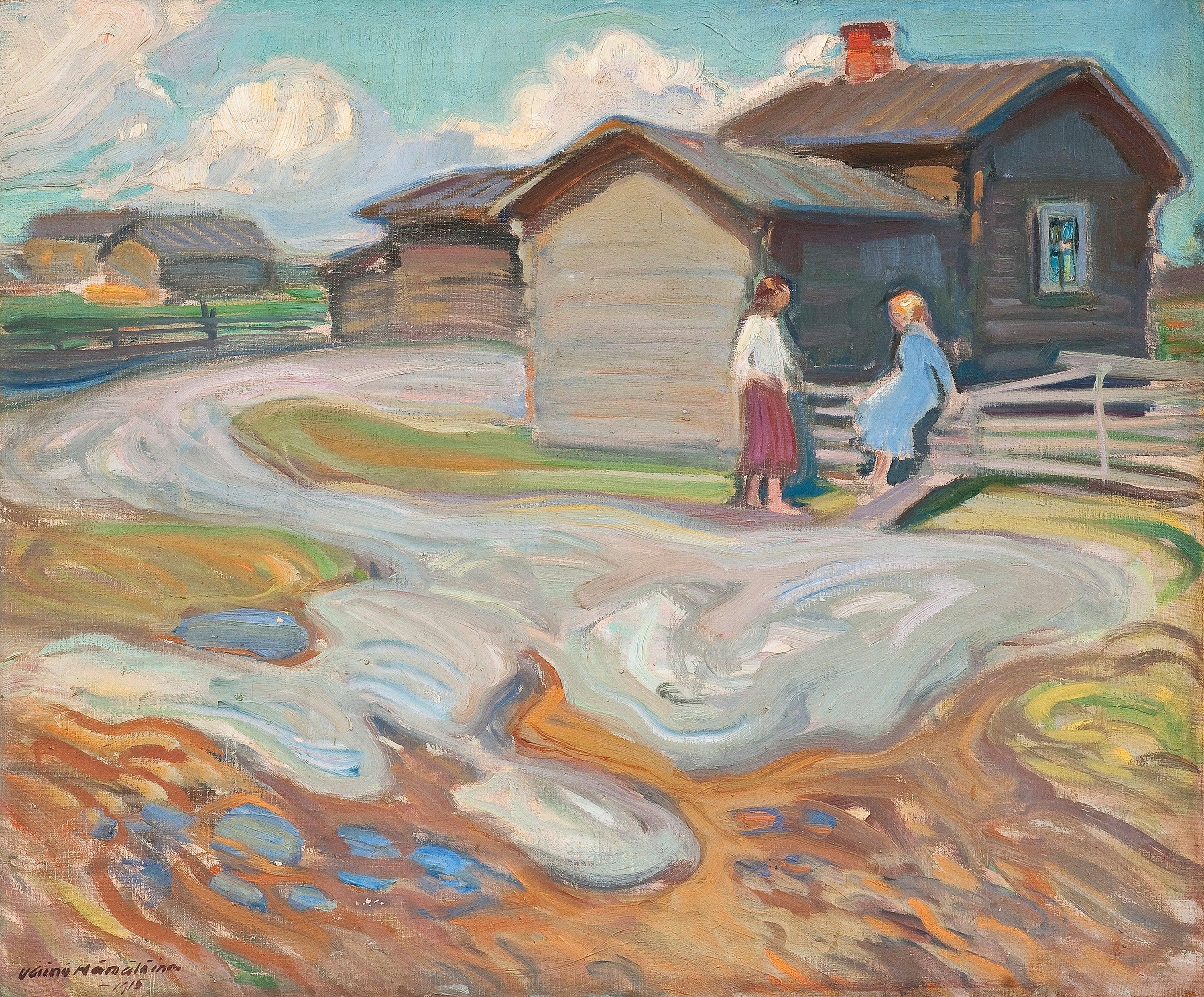 Väinö Hämäläinen - Girls At The Gate.