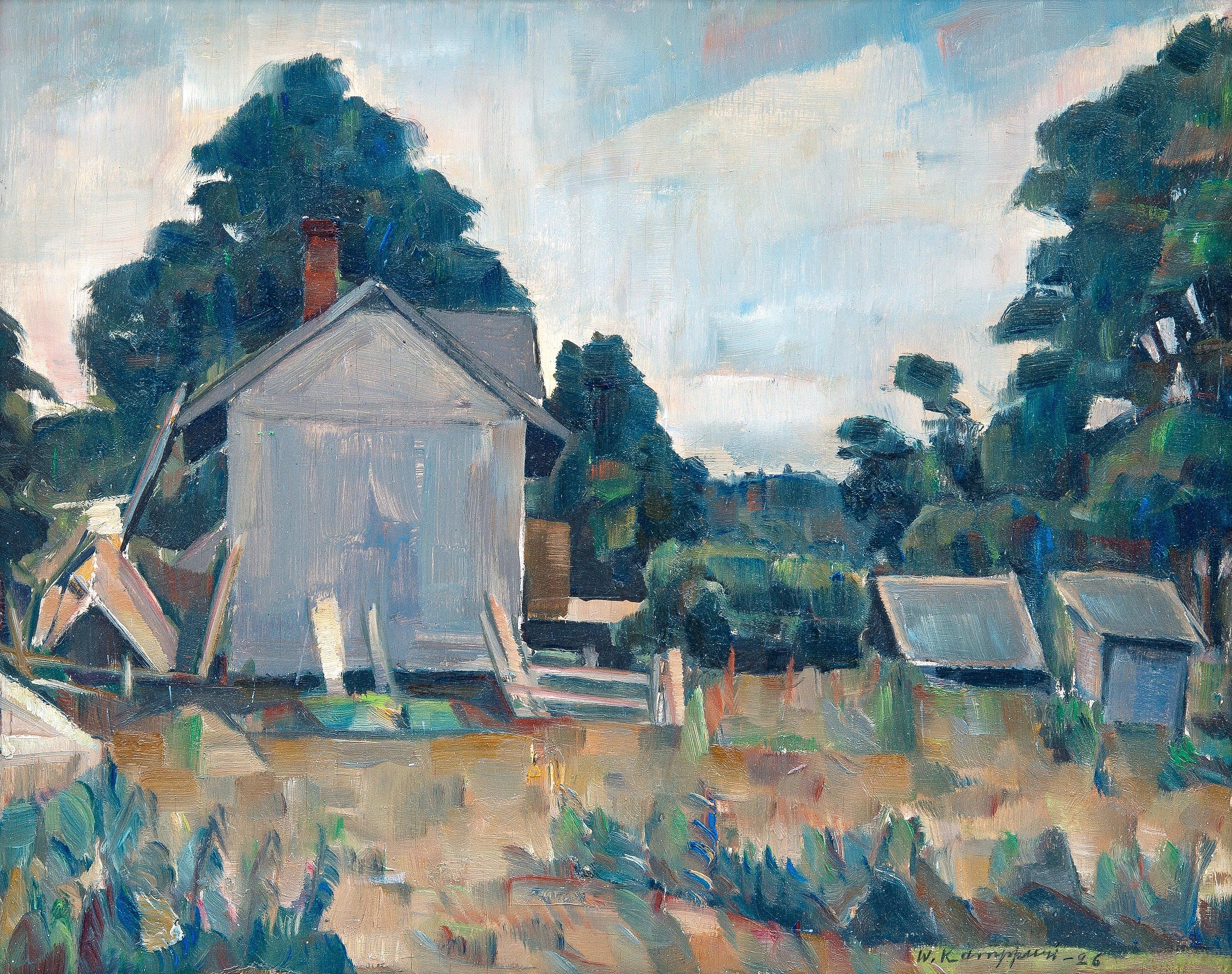 Väinö Kamppuri - Courtyard.