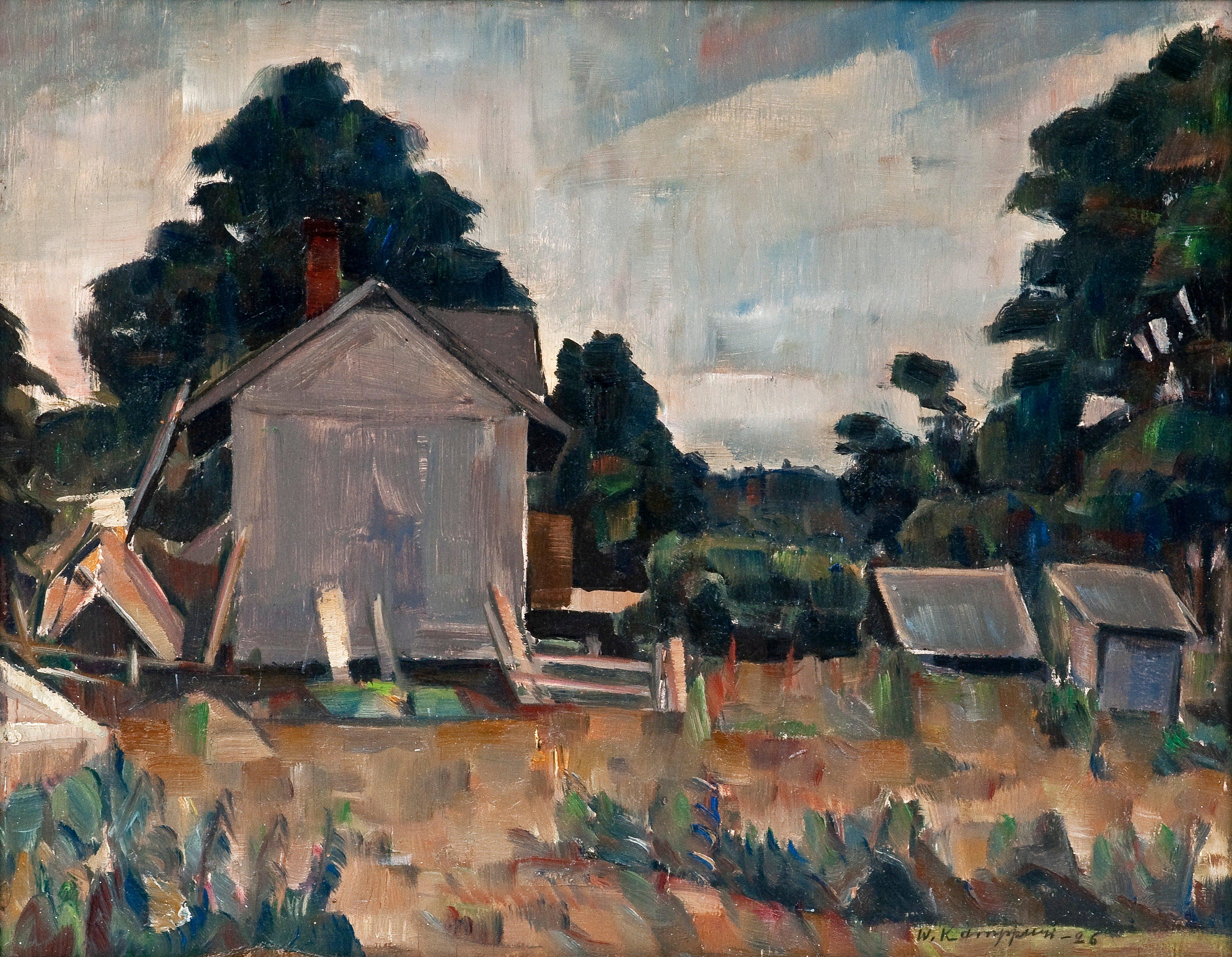 Väinö Kamppuri - Farm Yard.