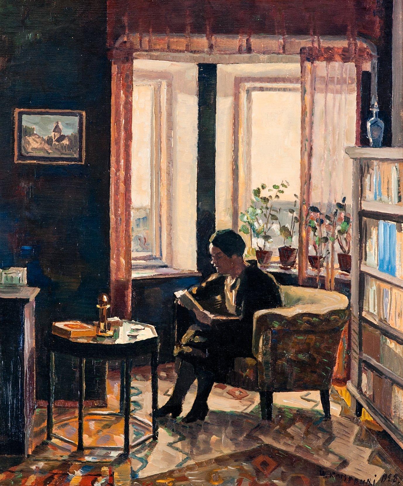 Väinö Kamppuri - Reading.
