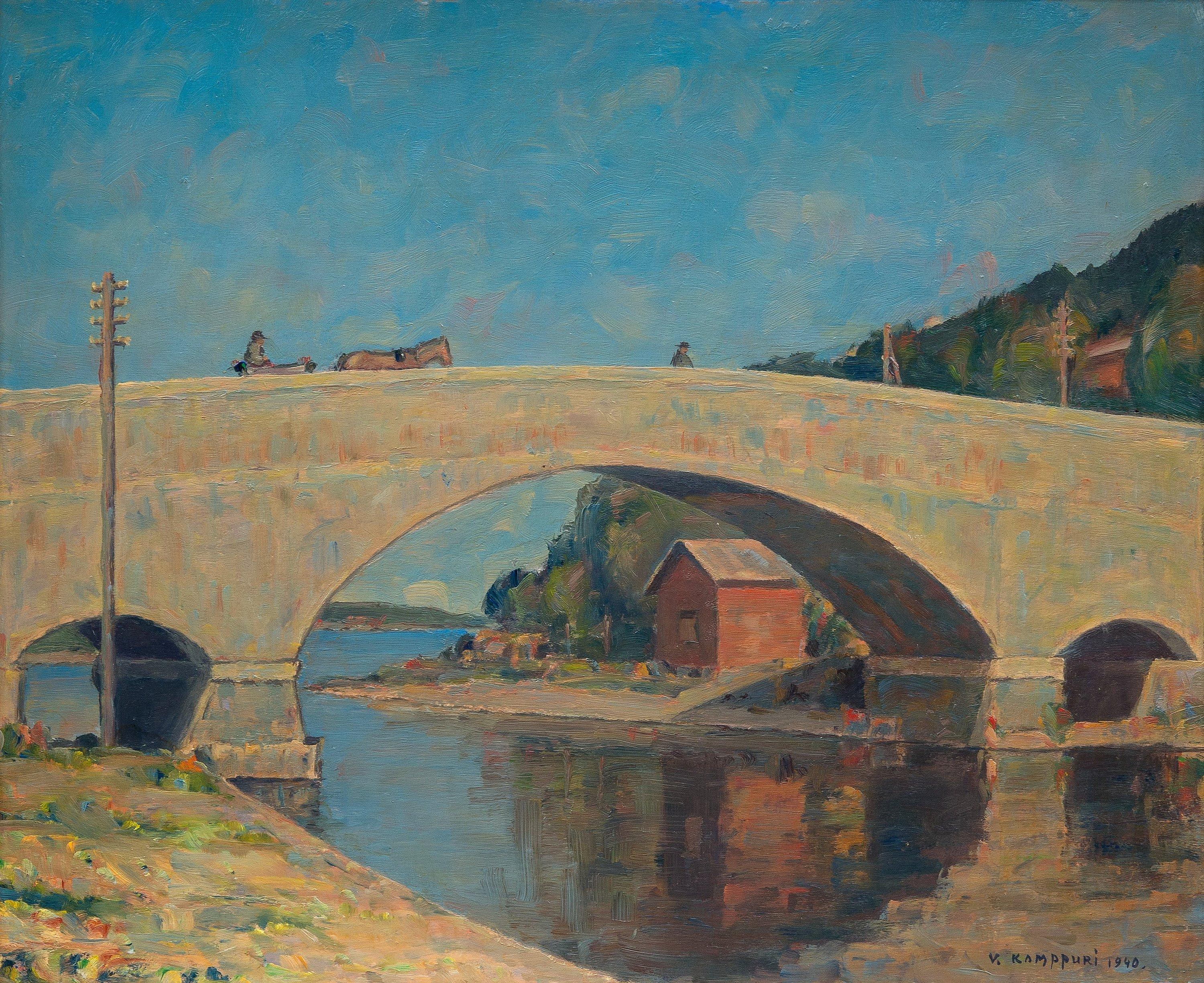 Väinö Kamppuri - The Mierola Bridge, Parola, Finland.