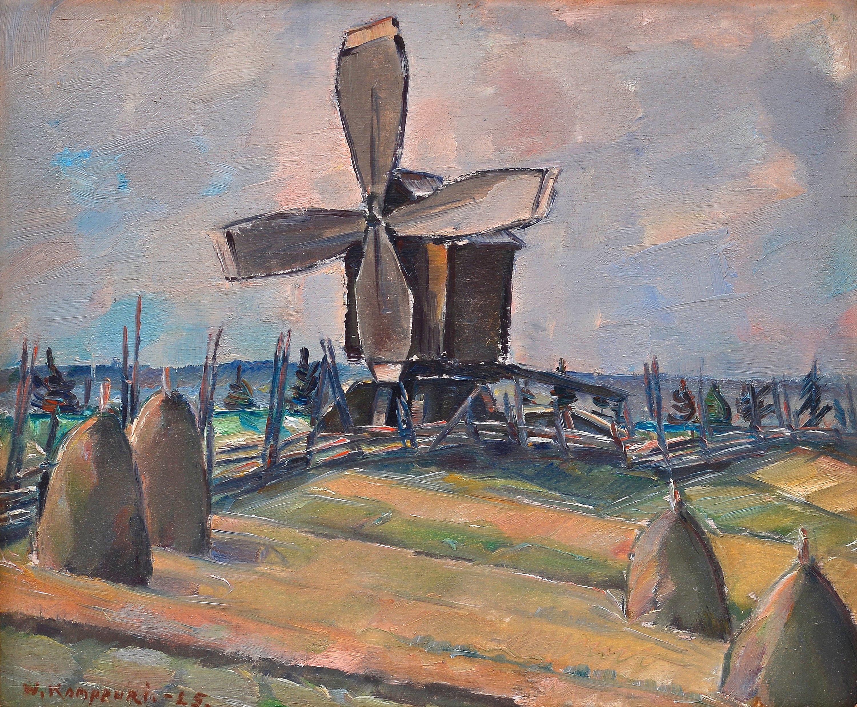 Väinö Kamppuri - Väderkvarn