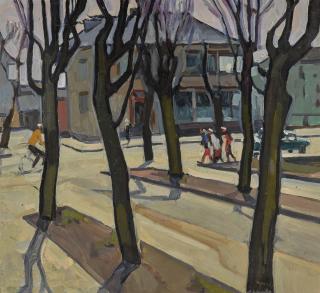 Vakhtang Advadze - Georgian street In Lithuania