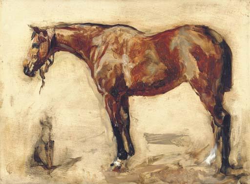 Valentin Aleksandrovich Serov - Study Of A Horse