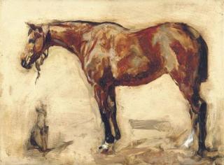 Valentin Aleksandrovich Serov - Study Of A Horse