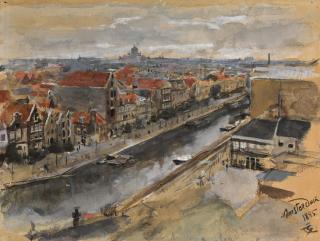 Valentin Alexandrovich Serov - View of Amsterdam
