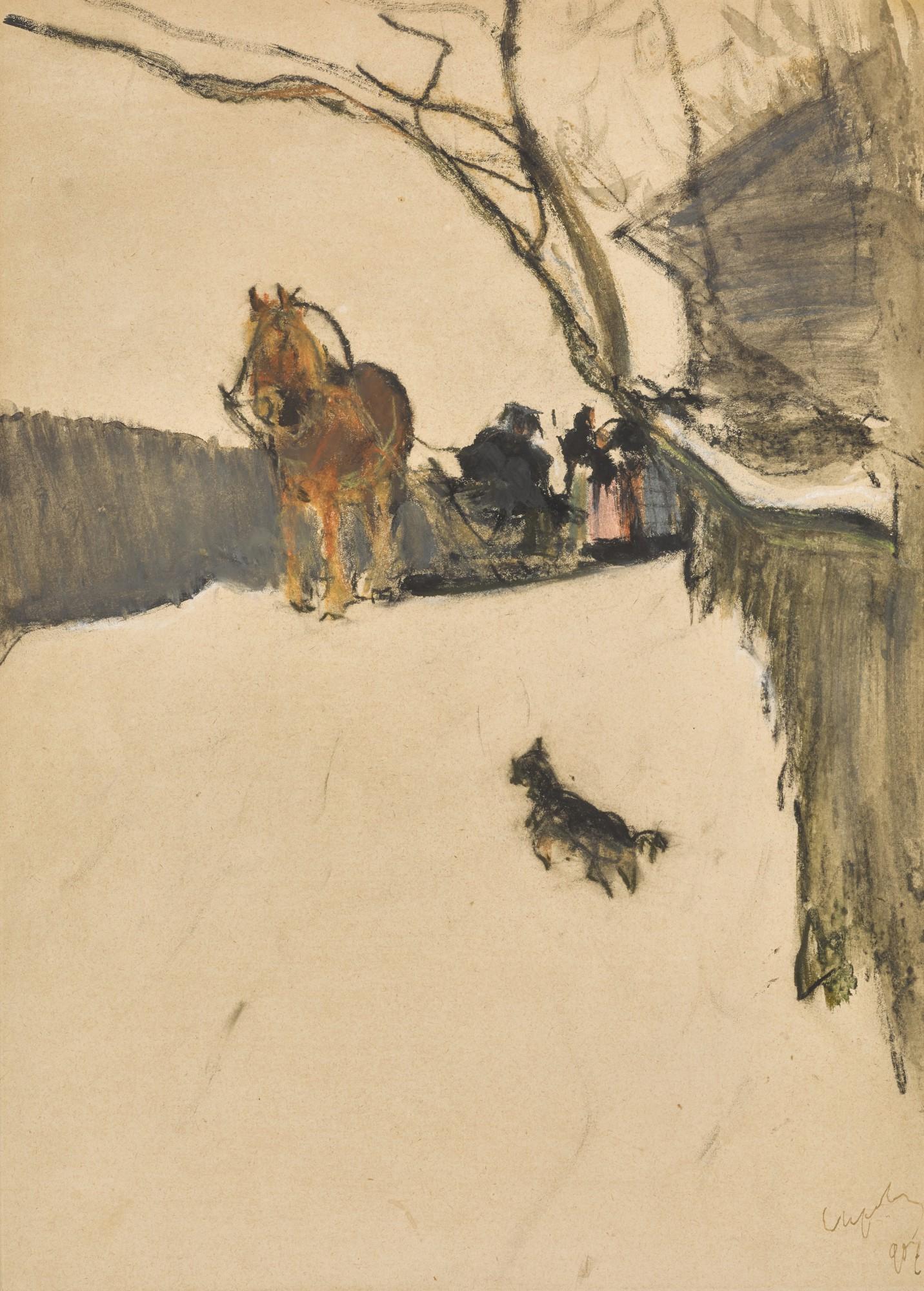 Valentin Alexandrovich Serov - Winter Landscape