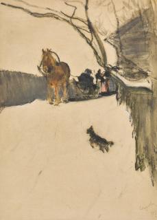 Valentin Alexandrovich Serov - Winter Landscape