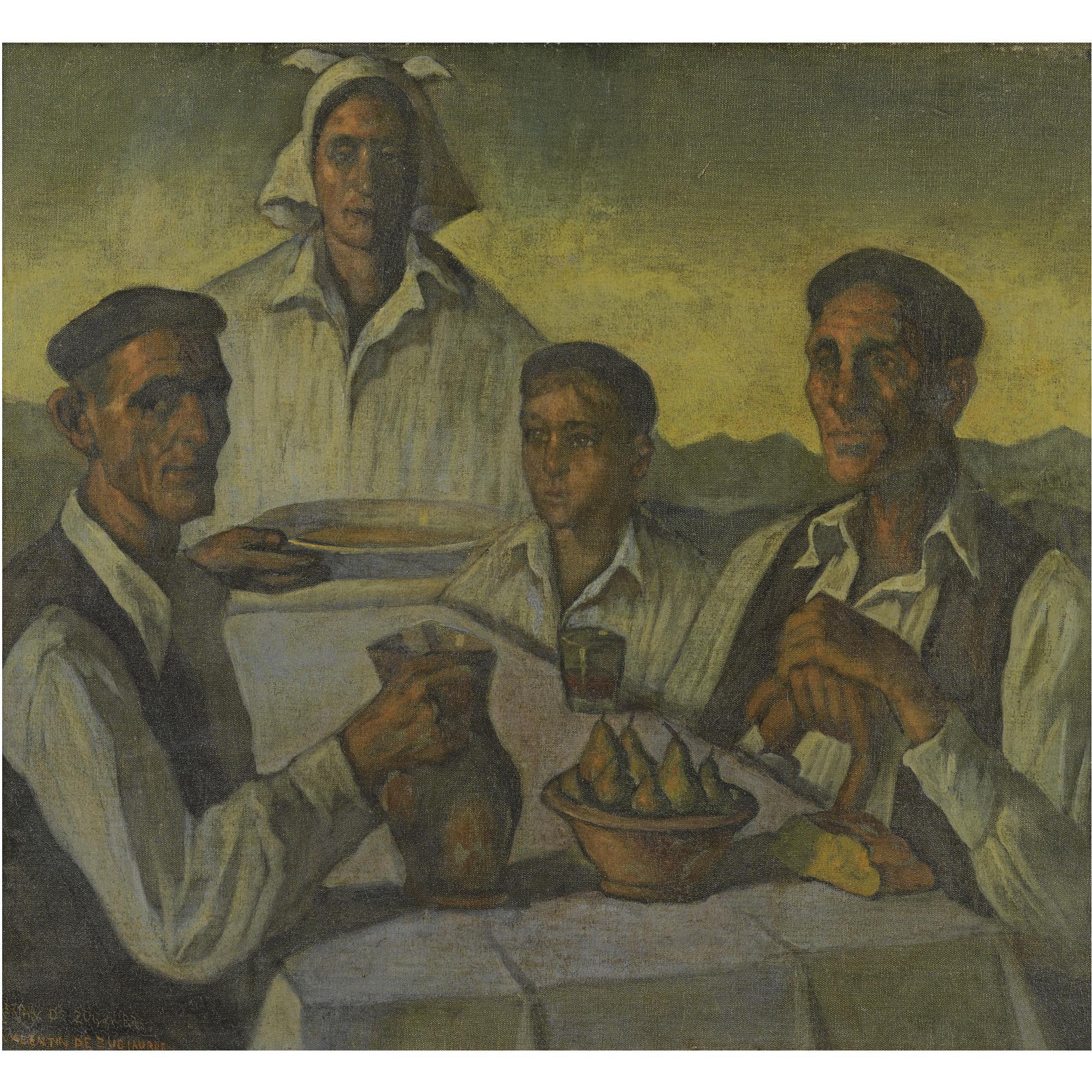 Valentín de Zubiaurre - Campesinos Vascos (Basque Peasants)