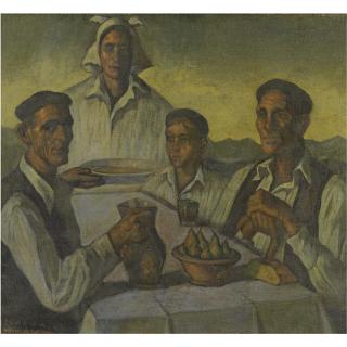Valentín de Zubiaurre - Campesinos Vascos (Basque Peasants)