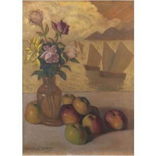 Valentín De Zubiaurre - Spanish florero De Ondárroa (The Ondarroan Flower Vase)