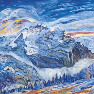 Valentin Roschacher - Jungfrau, 2006 Mountain Peak Jungfrau, 2006