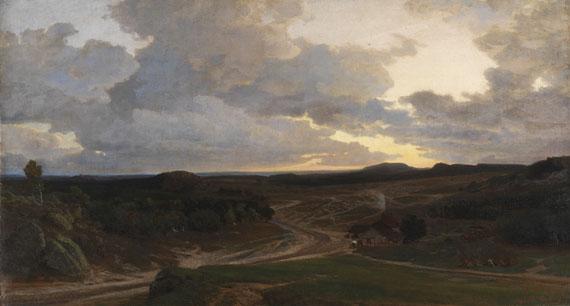 Valentin Ruths - Abendstimmung in der Heide