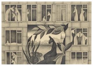 Valentina Kropivnitskaya - Fantastic Landscape