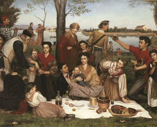 Valentine Cameron Prinsep, R.A. - La Festa di Lido