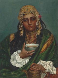 Valentine Cameron Prinsep, R.A. - Martaba, a Kashmiree Nautch girl