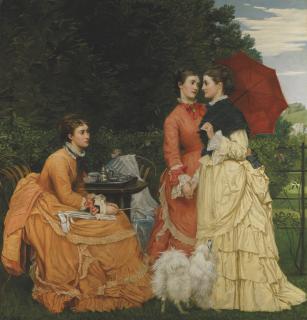 Valentine Cameron Prinsep, R.A. - Sisters