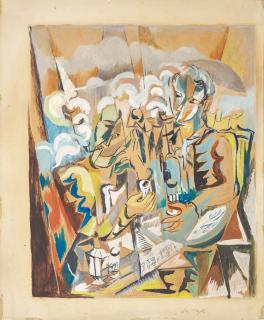 Valentine Henriette Prax - Le Café