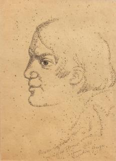 Valentine Hugo - Picasso regardant Nusch