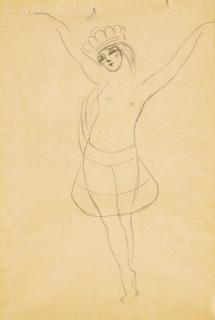 Valentine Hugo - Tamara Karsavina dans \