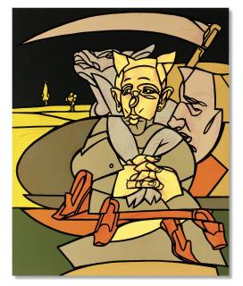 Valerio Adami - A midsummer night\'s