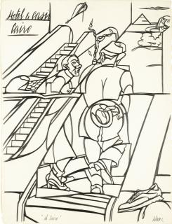 Valerio Adami - Al Cairo