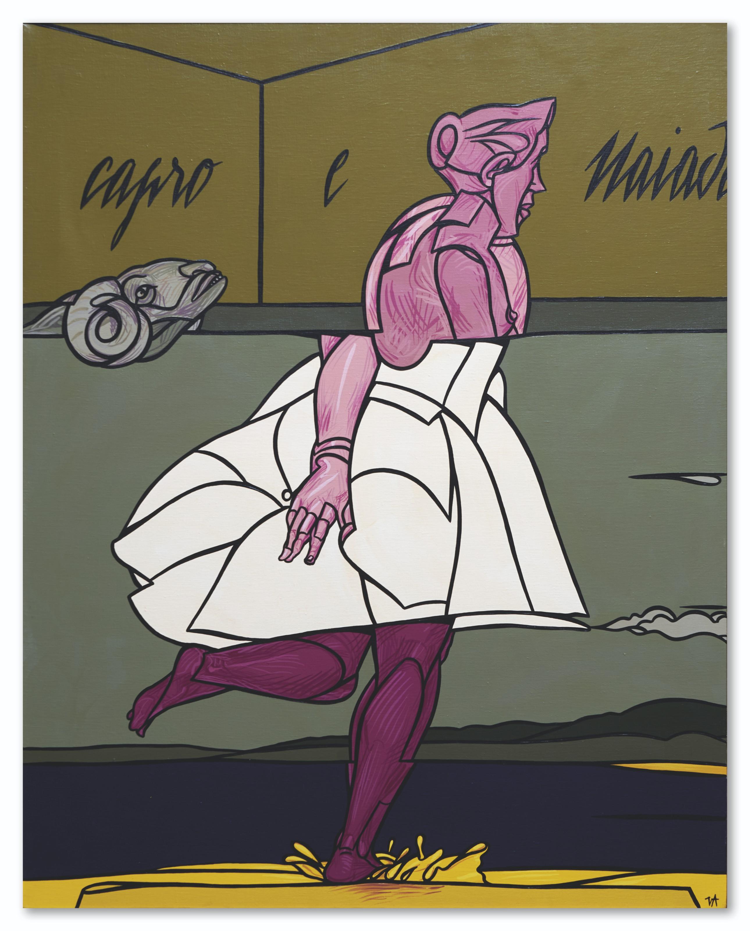 Valerio Adami - Allegoria Del Lago