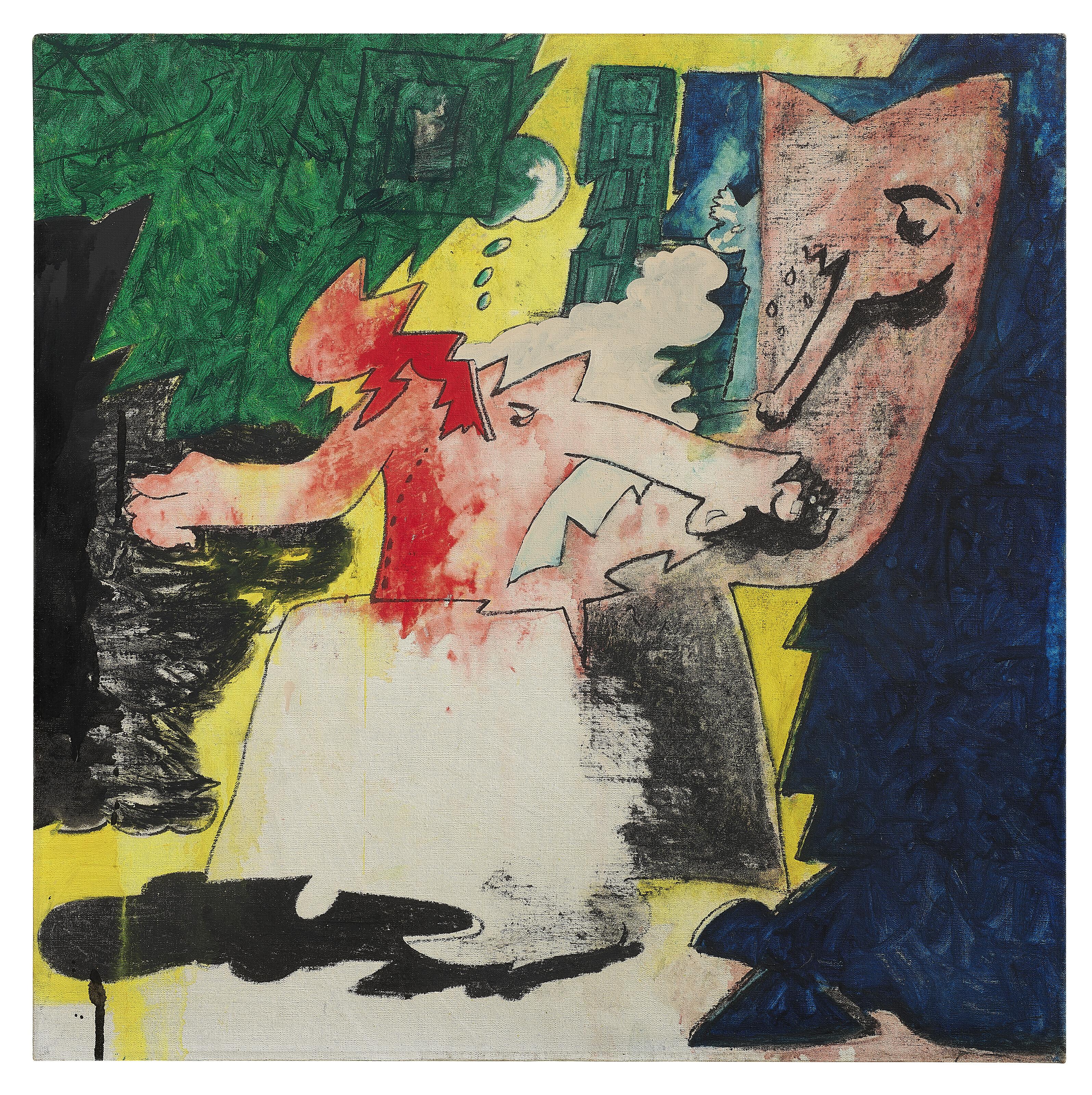 Valerio Adami - Da Le Meninas, Velasquez-Picasso