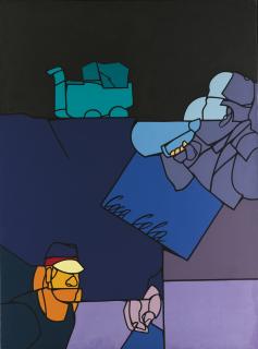 Valerio Adami - Disegno Di Un Paesaggio