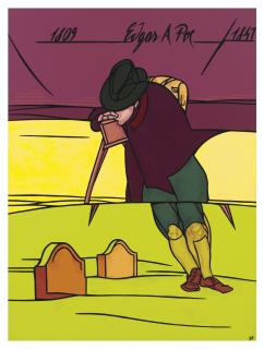 Valerio Adami - Edgar A. Poe