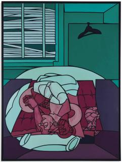 Valerio Adami - Figura controfigura (allegoria politica)