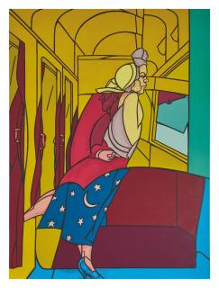 Valerio Adami - Goodbye, My Dear