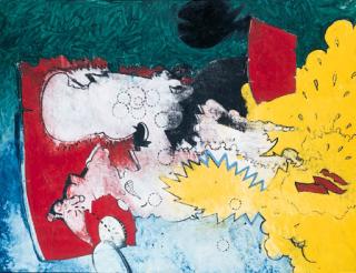 Valerio Adami - Il giardino del matrimonio