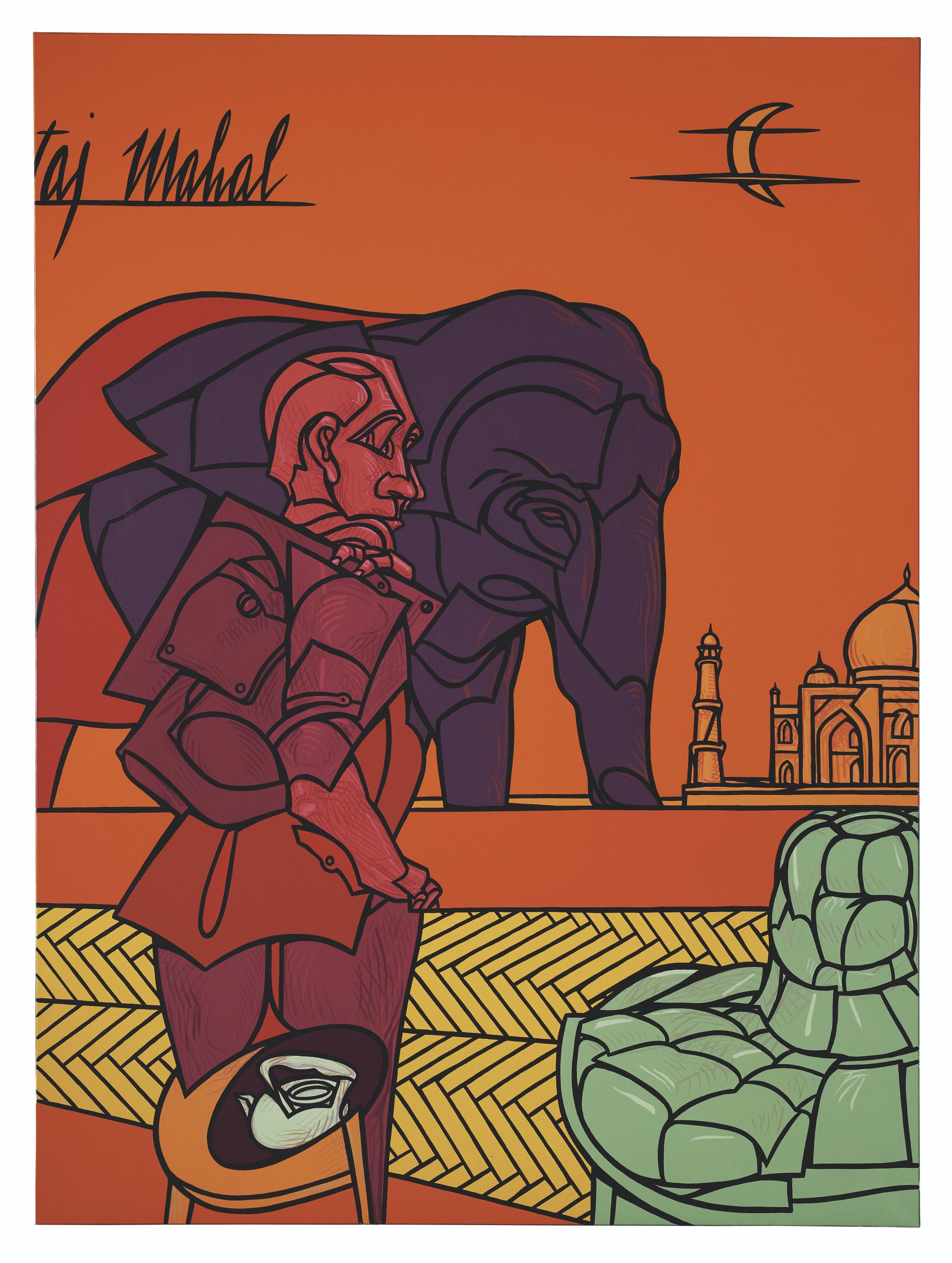 Valerio Adami - India