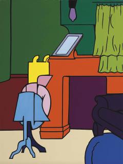 Valerio Adami - Interno (Interior)