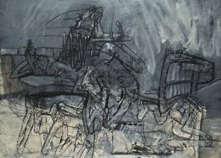 Valerio Adami - Isterismo collettivo