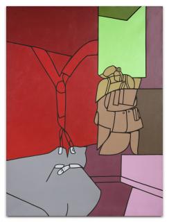 Valerio Adami - La Bretelle