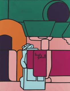 Valerio Adami - Marrakesh - Paesaggi Arabi, Interno