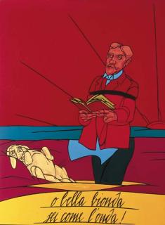 Valerio Adami - O bella bionda sei come l\'onda