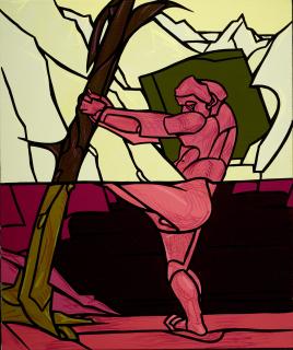 Valerio Adami - Paesaggio di Turchia (Ricordo)