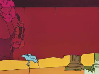 Valerio Adami - Rideau