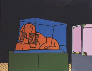 Valerio Adami - Sfinge