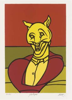 Valerio Adami - Six plates, from Suite Adami